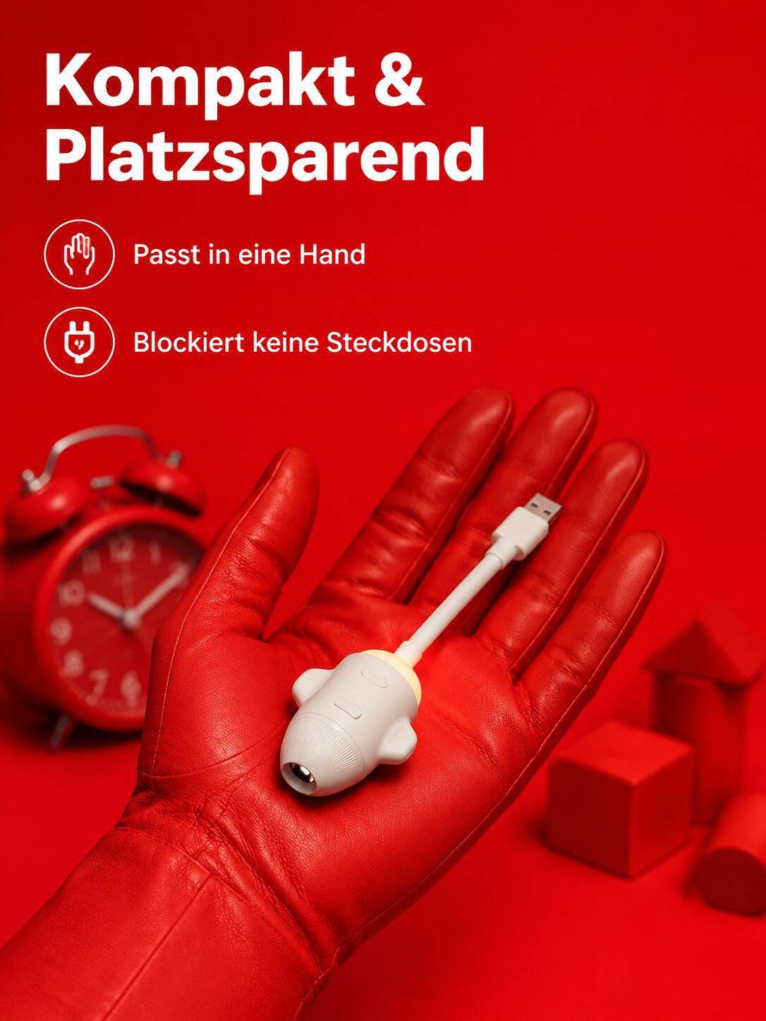 Kompakte USB Mini Projektionslampe für Zuhause