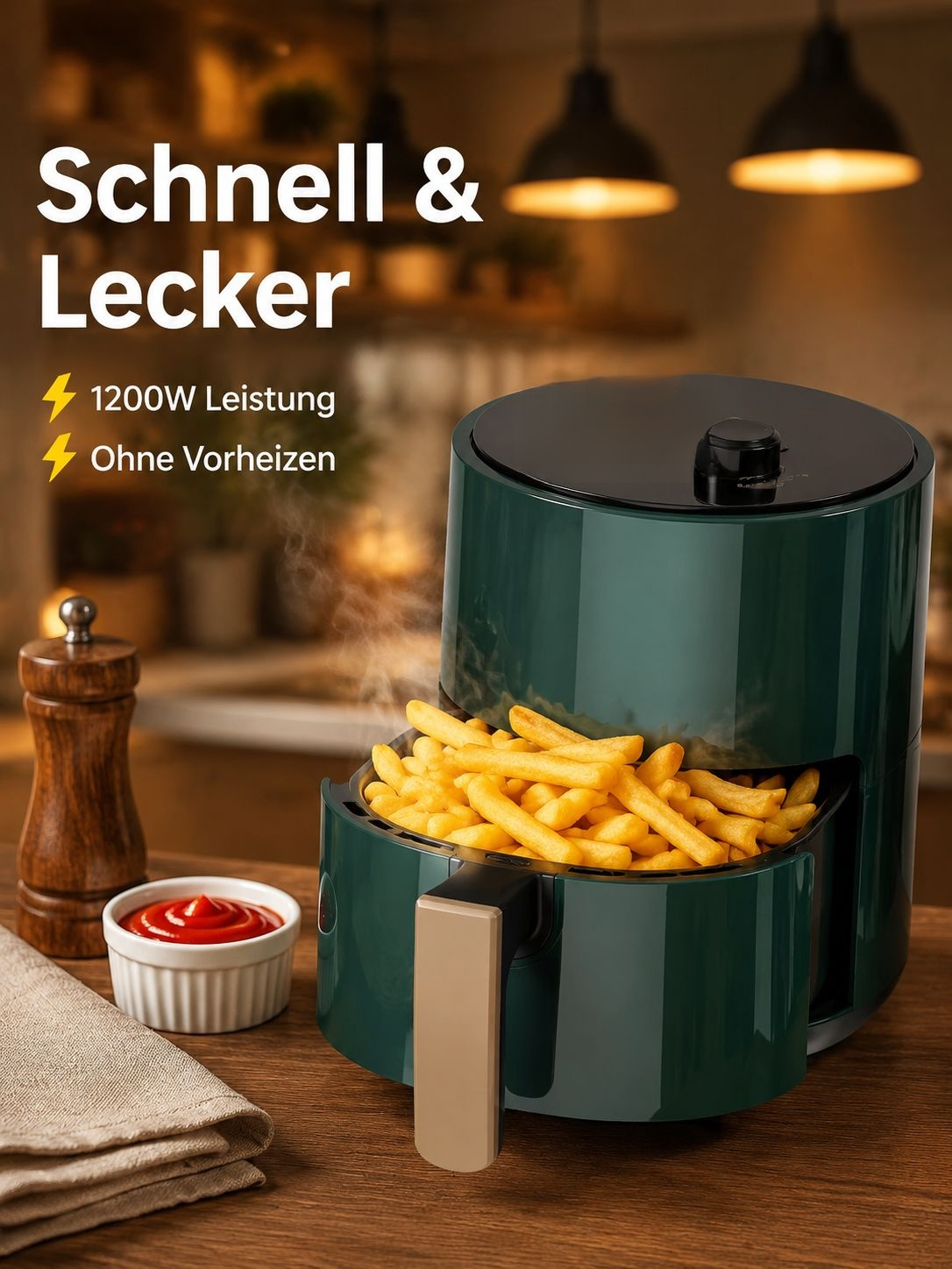 Multifunktionaler vollautomatischer Fritteuse
