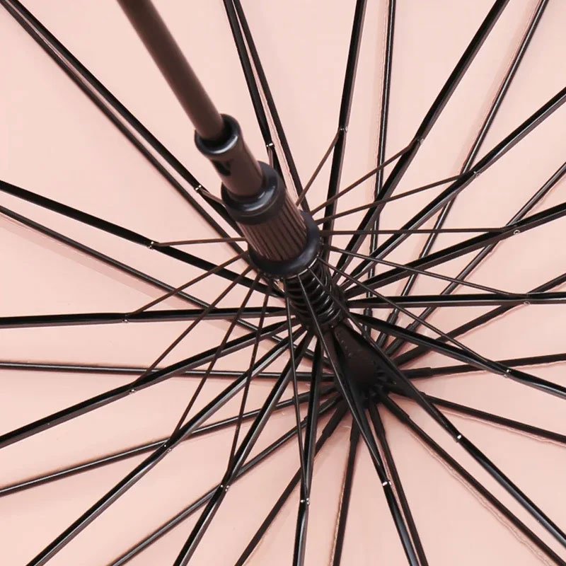 Dvoulůžkový deštník s dlouhou rukojetí