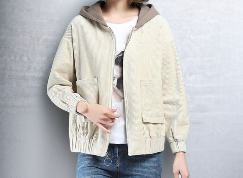캐주얼 코디에 어울리는 코듀로이 재킷