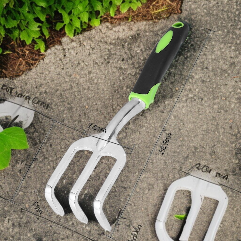 논슬립 핸들 알루미늄 원예 공구 세트