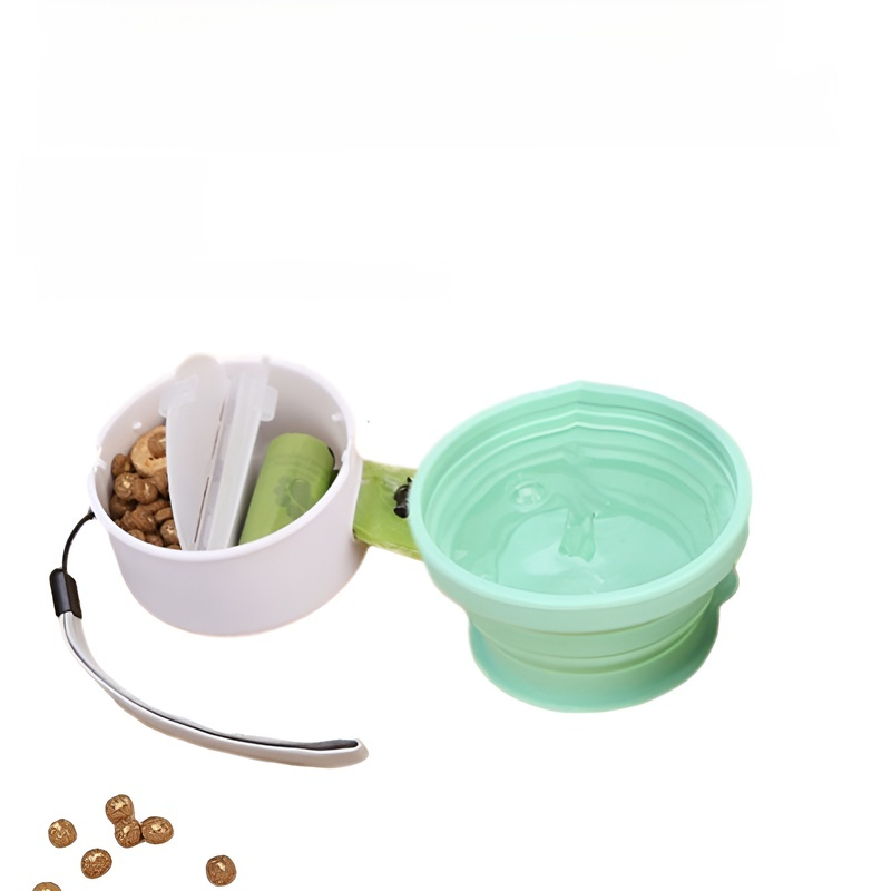 Bol pliable multifonction en silicone avec étui portable