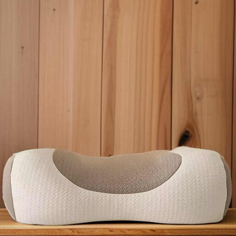 성인 메밀 베개 목 보호 베개 전용 한 쌍 베개 심 충전 메밀 껍데기 원통형 베개