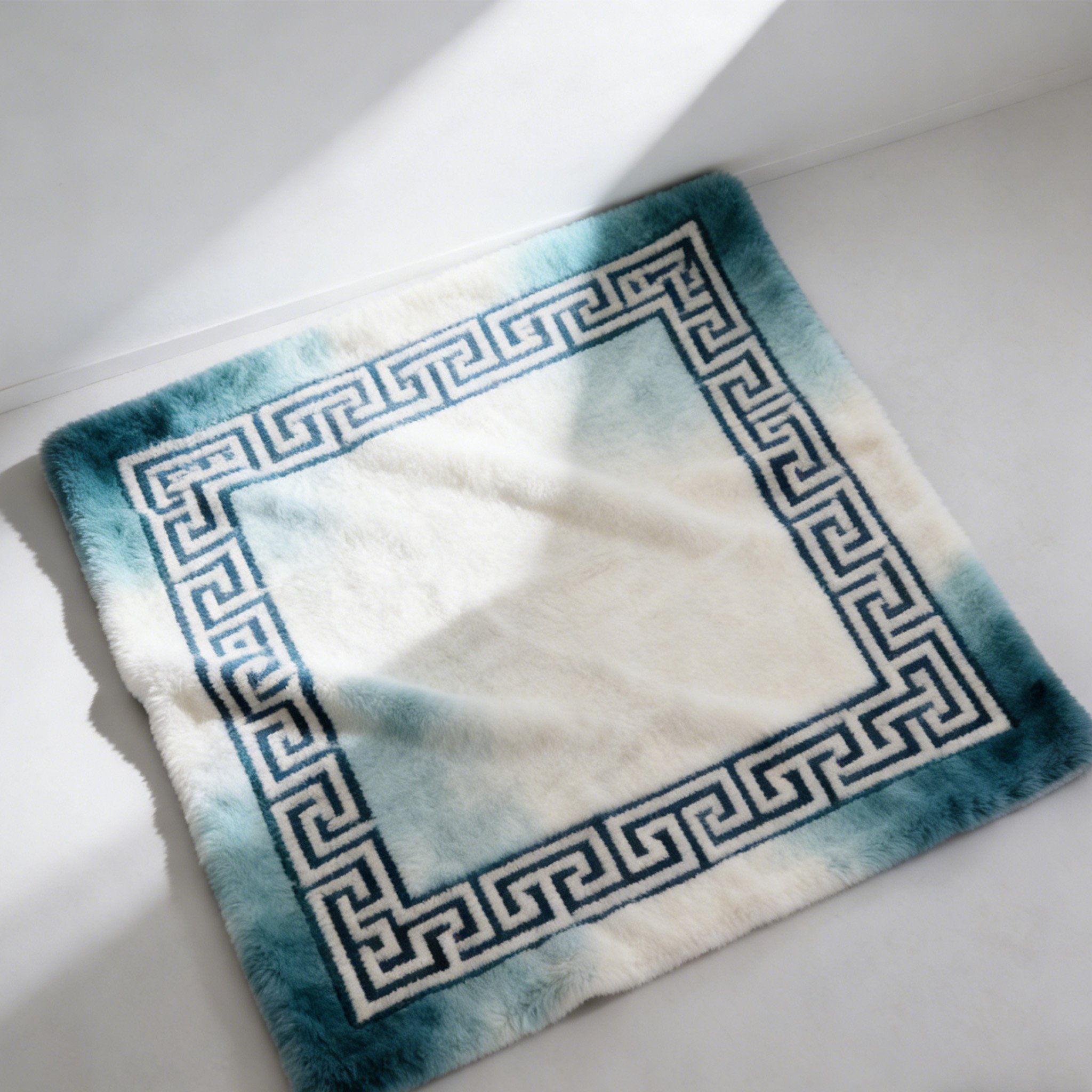 Λεπτομέρεια υφάσματος από απαλή κουβέρτα