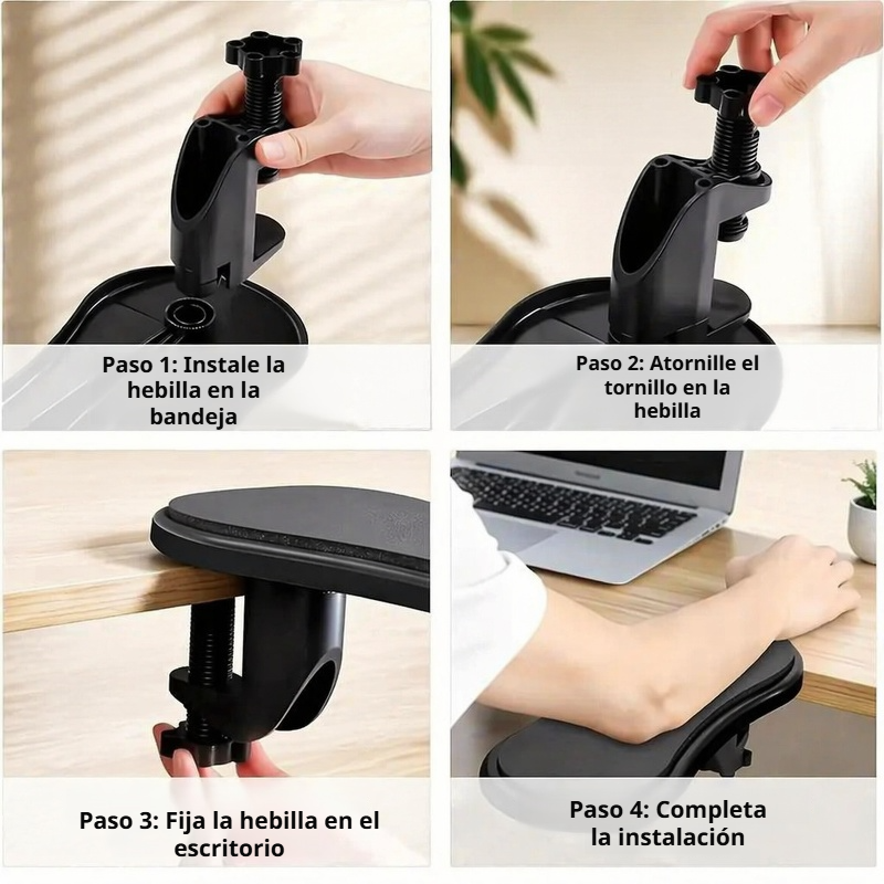 Soporte de muñeca para computadora, reposabrazos, soporte para ratón
