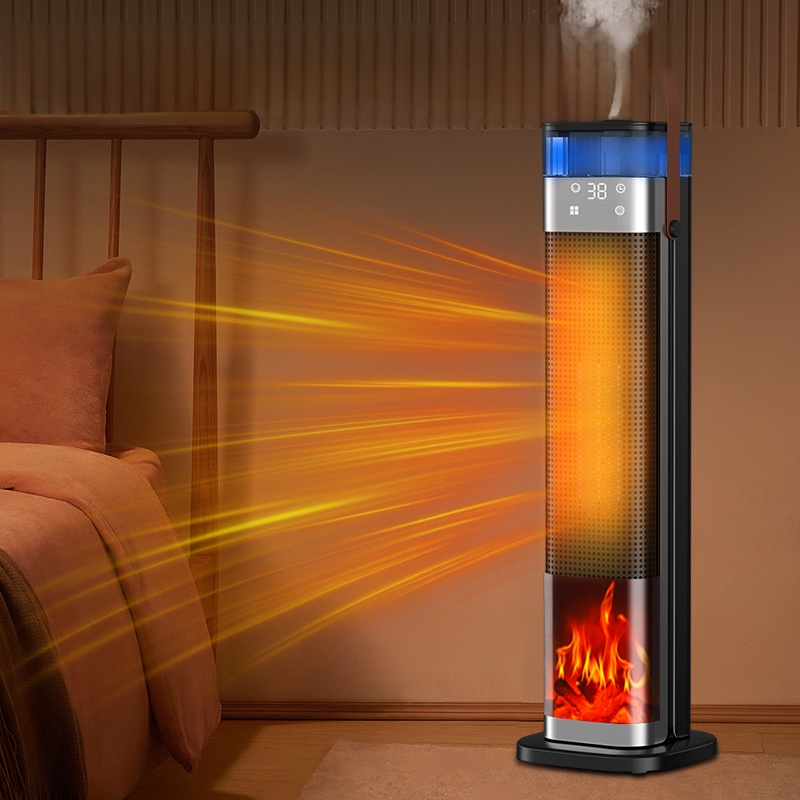 Calefactor eléctrico portátil para el hogar con protección contra sobrecalentamiento