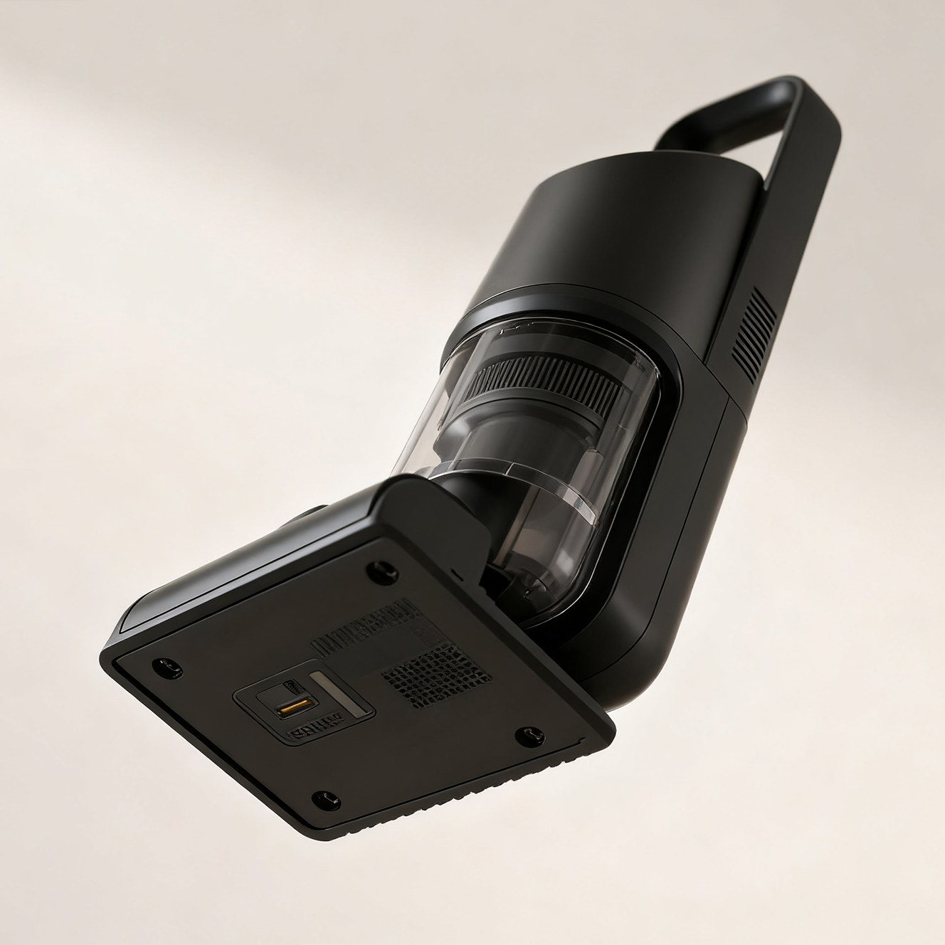 차량 내부를 청소하는 핸드 헬드 진공 청소기