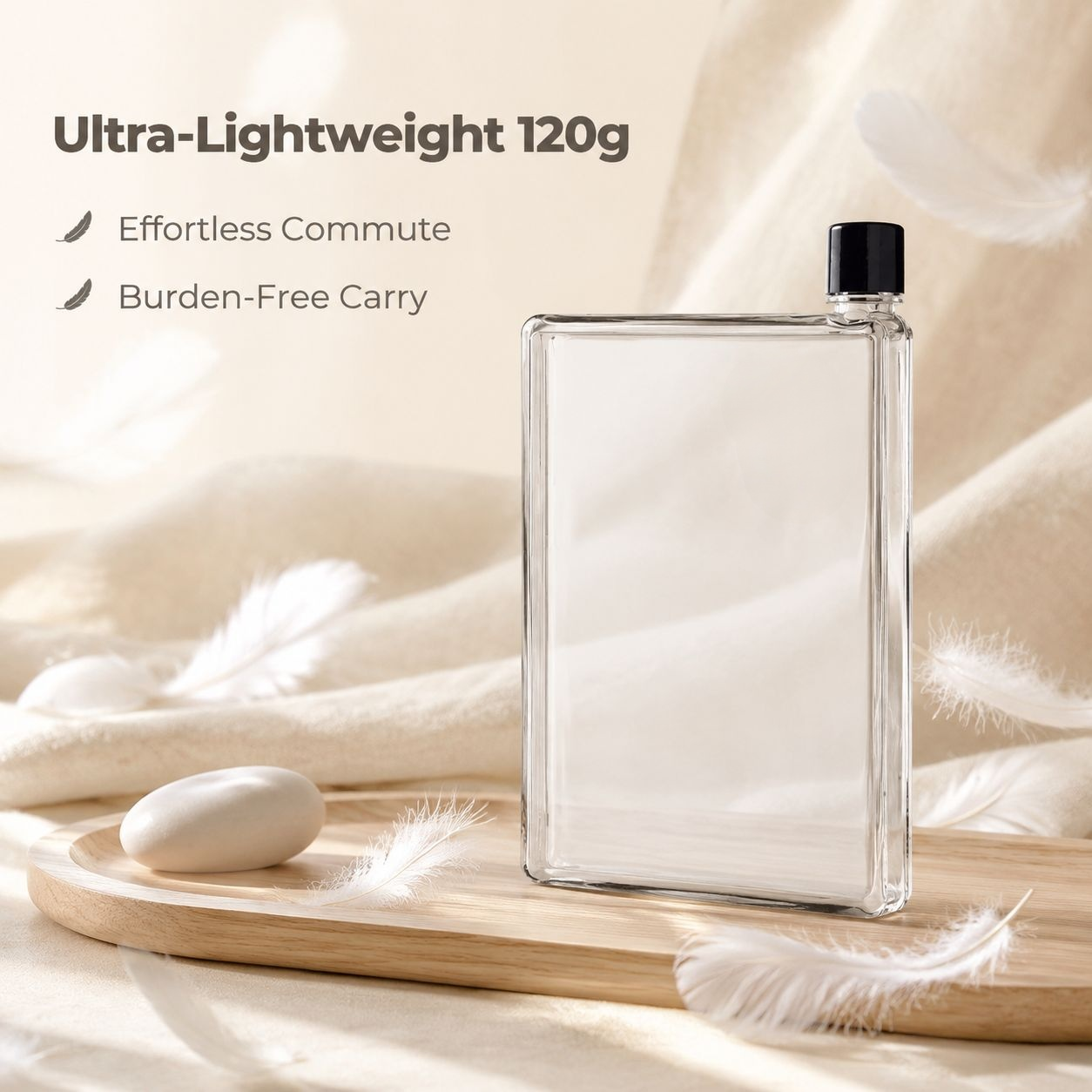 A5 Flat Leakproof Bottle