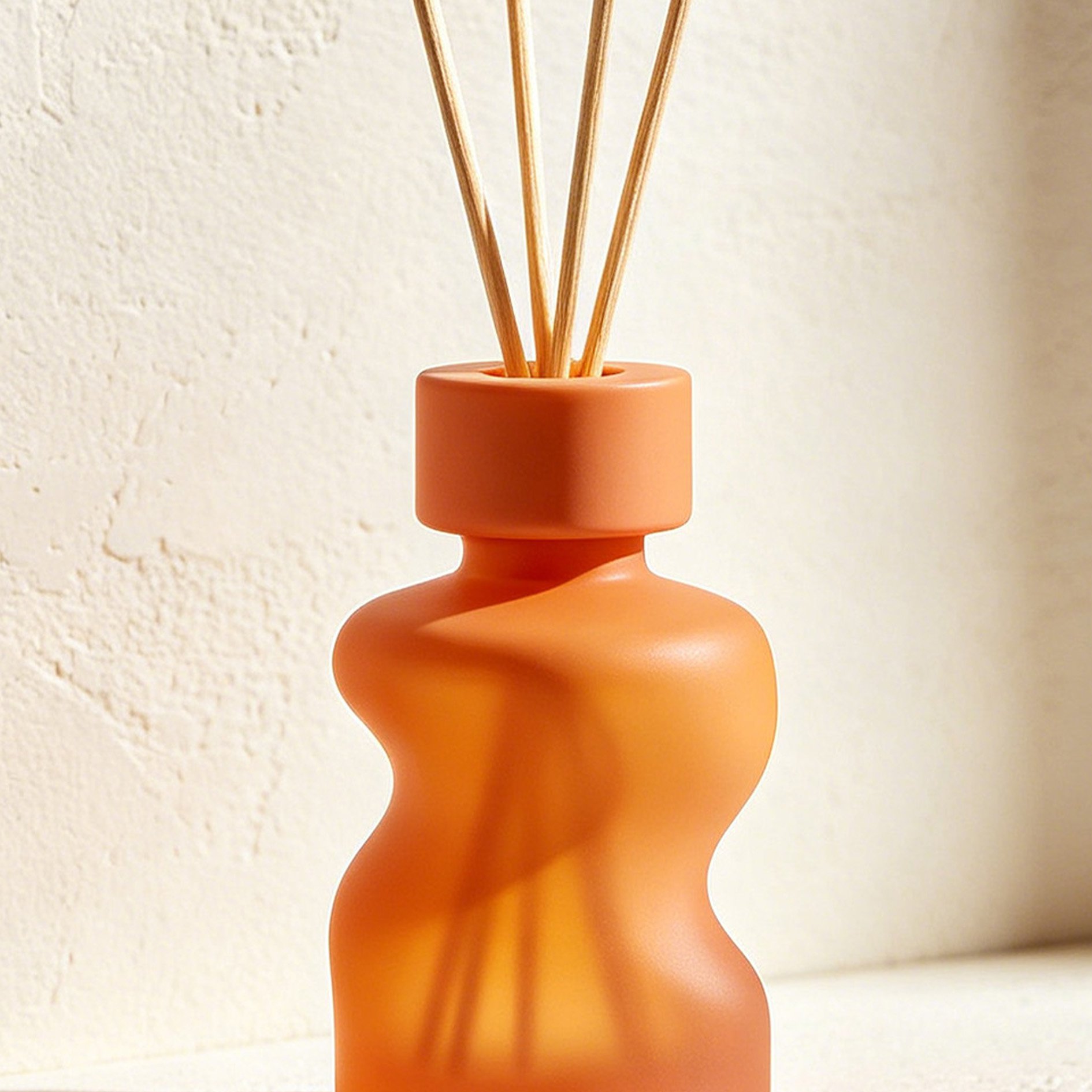 Nahaufnahme der hochwertigen Aromatherapie-Flasche
