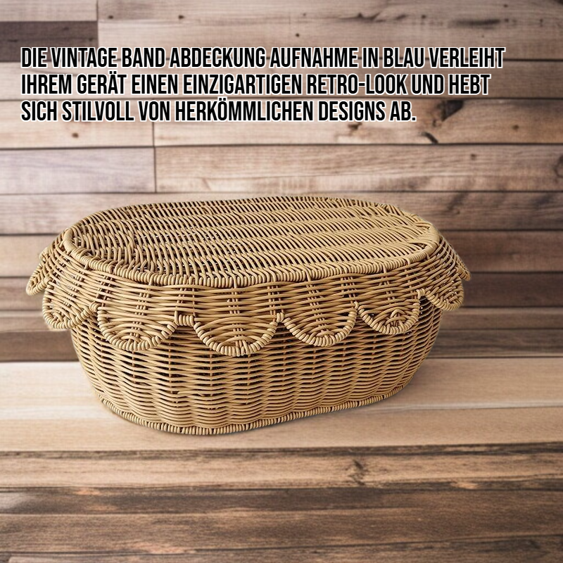 Vintage Band Abdeckung Aufnahme Blau