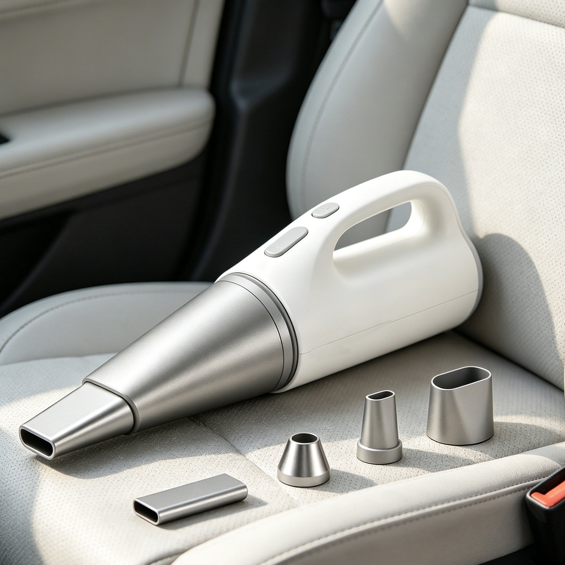 Cordless handheld car vacuum cleaner for easy cleaning