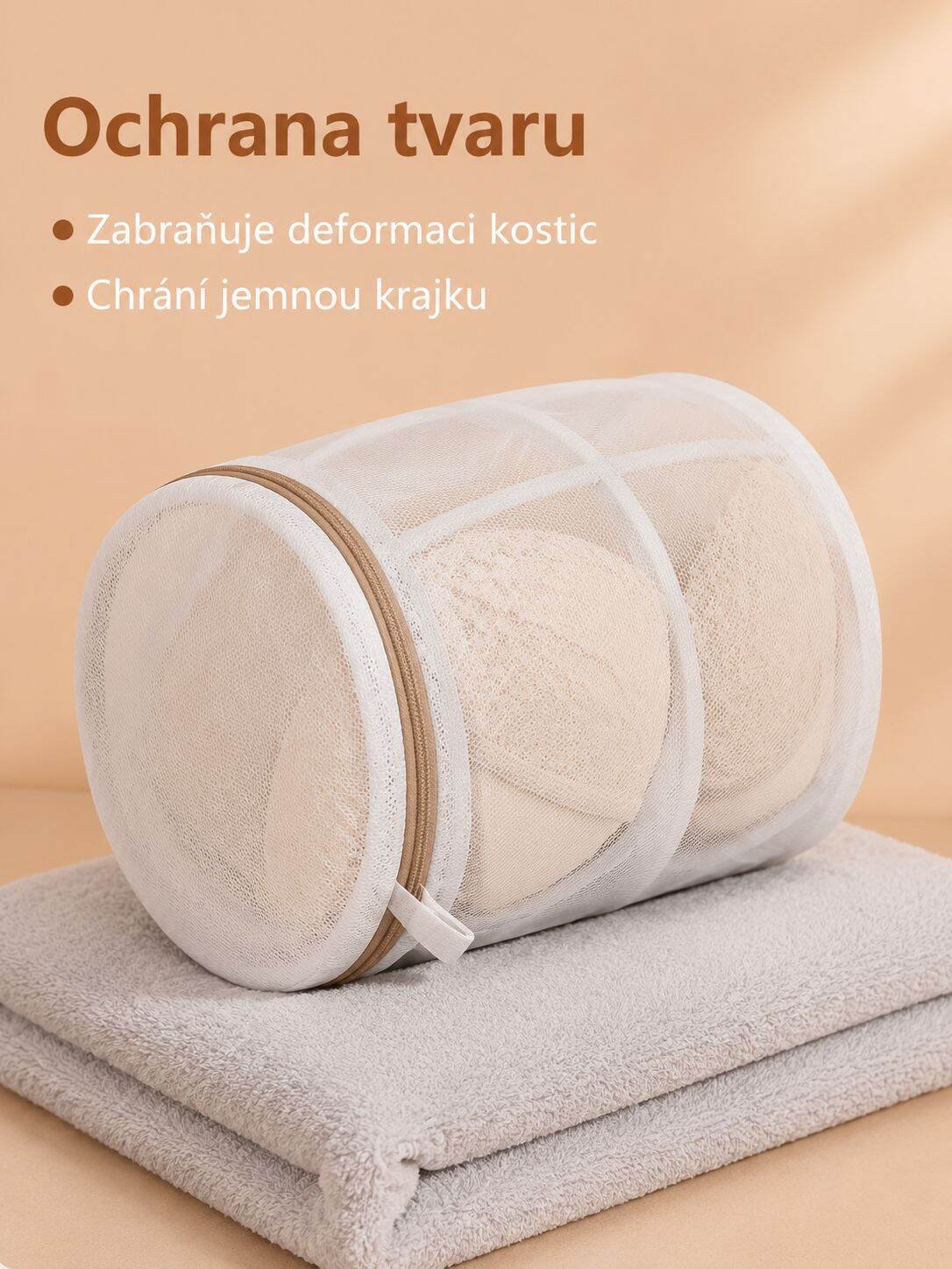 Prací sáček na jemné prádlo v pračce