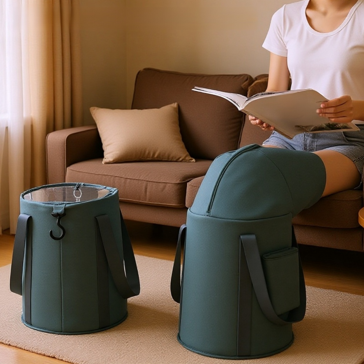 단열 접이식 족욕통