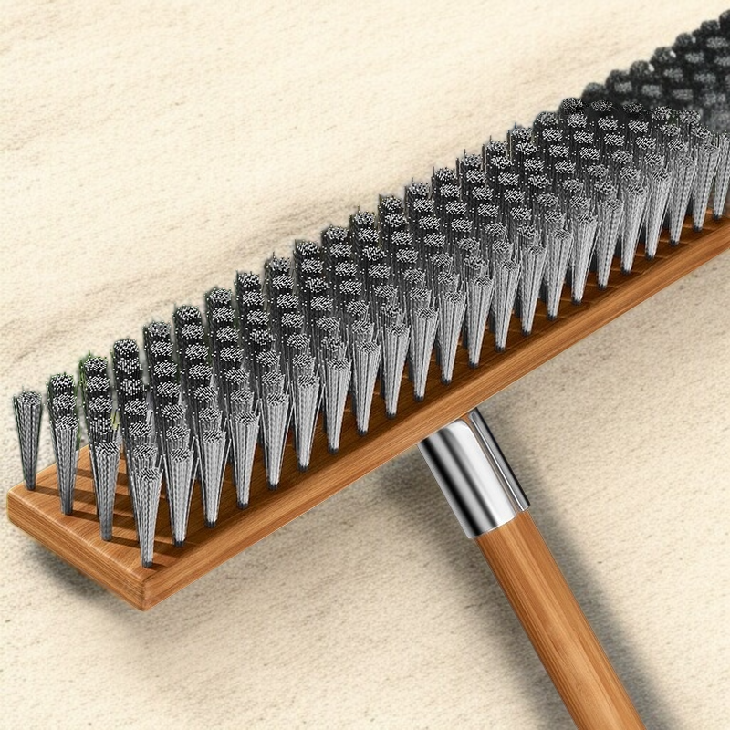 Powerful scrubbing brush floor long handle sanitary ware floor cleaning tools