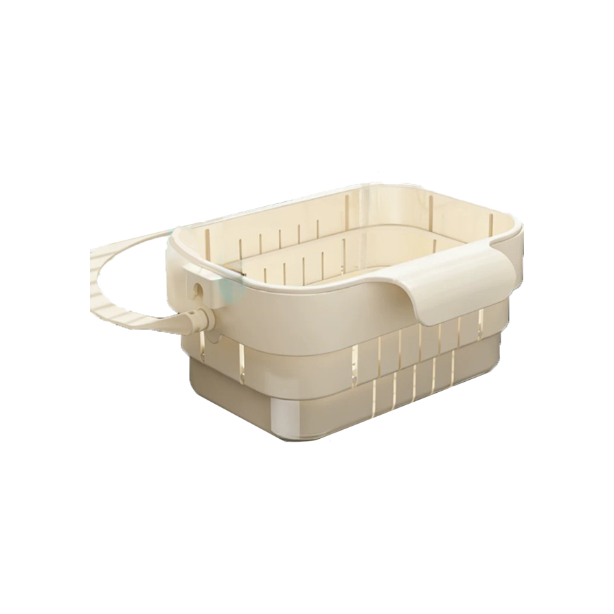 折りたたみ式伸縮排水バスケット