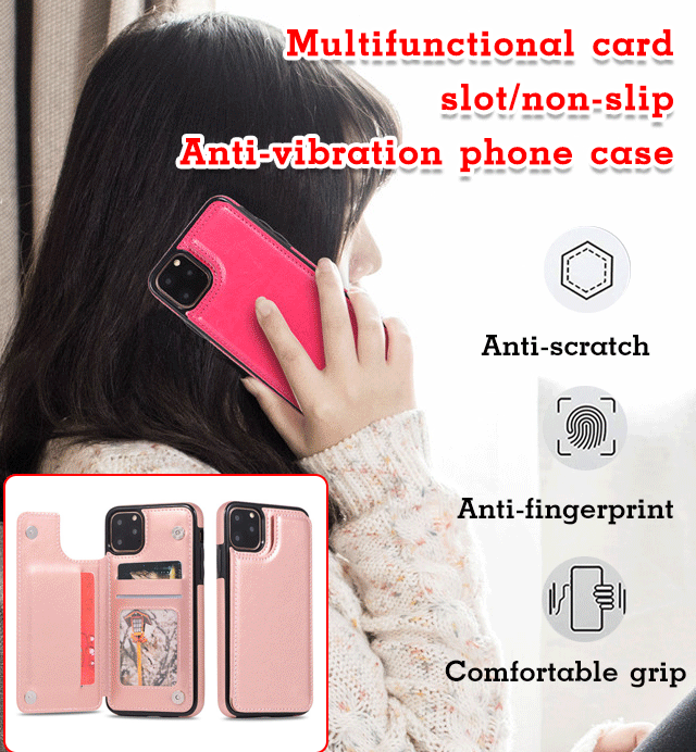 Mobile phone case with card holder