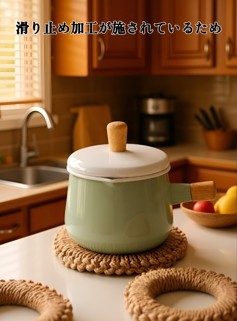 編み込みデスクトップ耐熱マットの全体画像