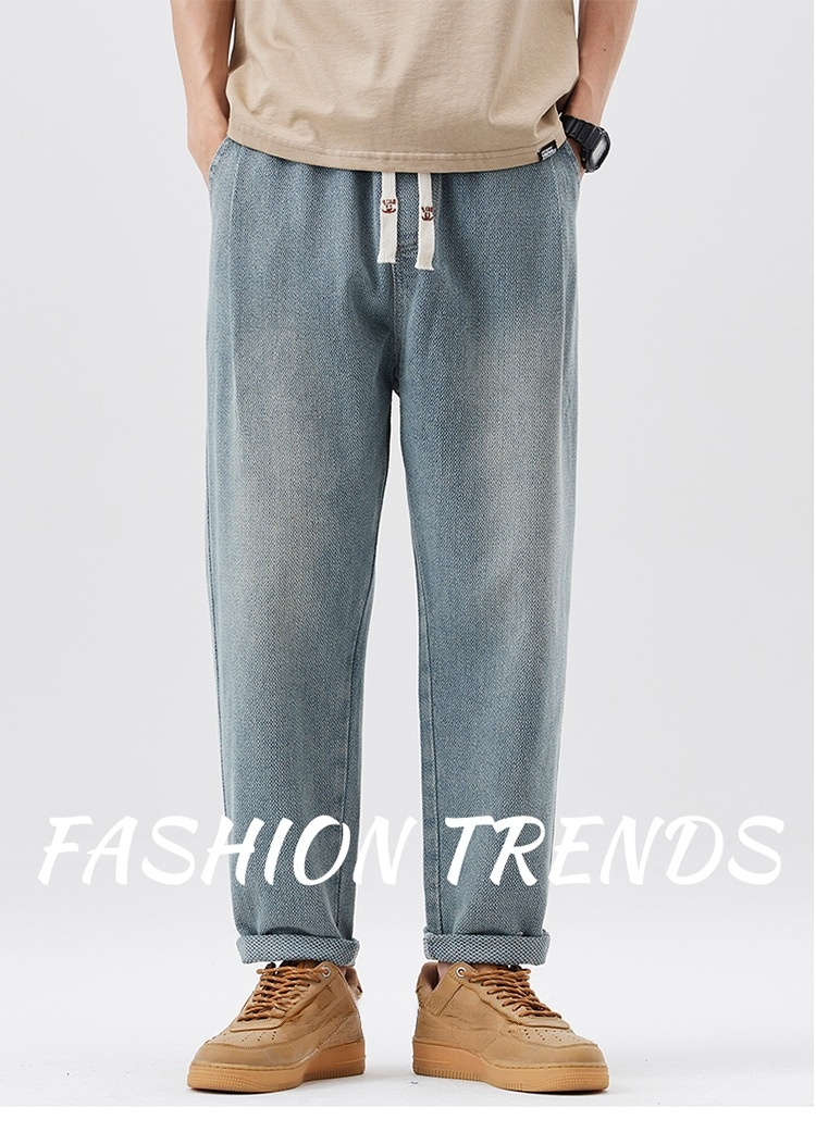 Herren Sommer Jeans mit Sternenhimmel-Design