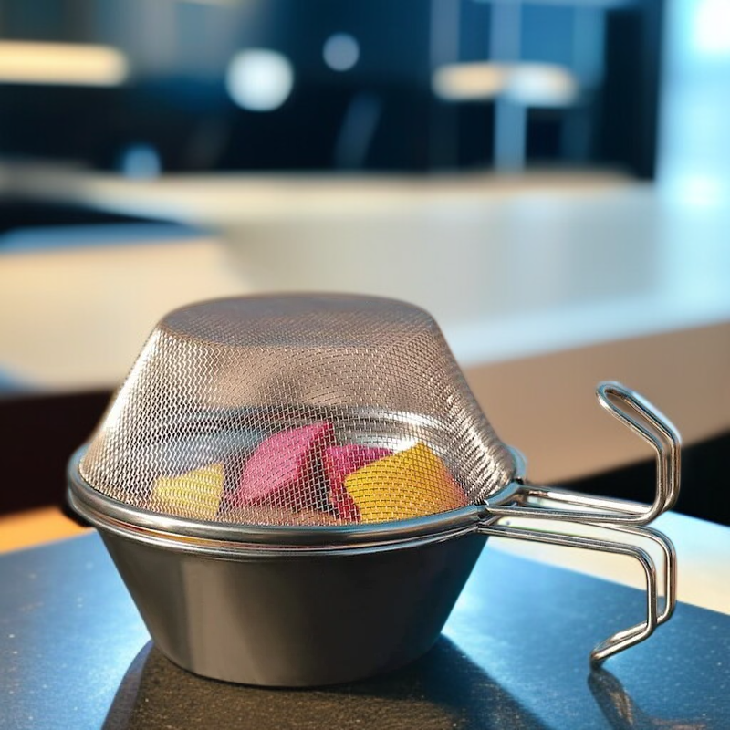 304不鏽鋼戶外露營碗 燒烤野餐炊具咖啡杯登山水杯