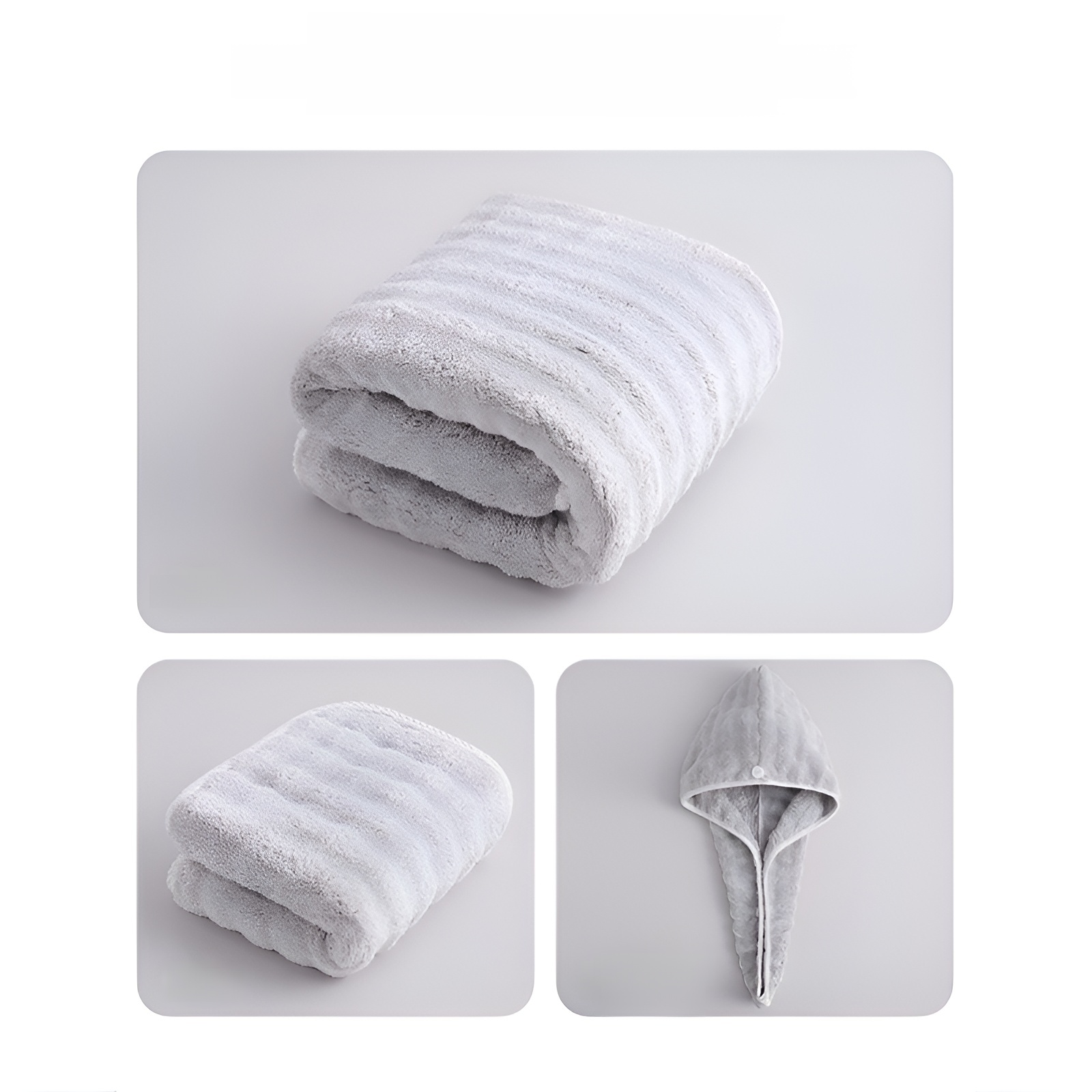 버블 플리스 두꺼운 타월