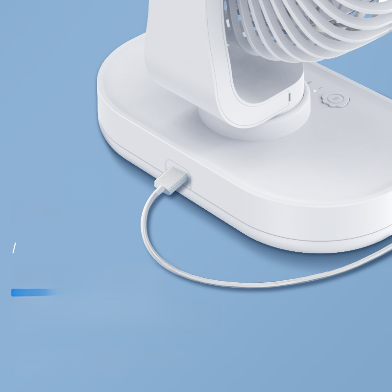 360° Rotating Silent Desktop Mini Fan