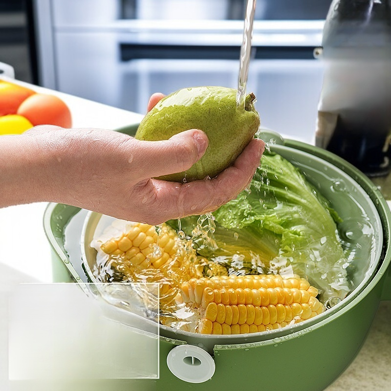 다기능 주방 싱크대 물빠짐 바구니 과일야채 보관 바구니 액세서리