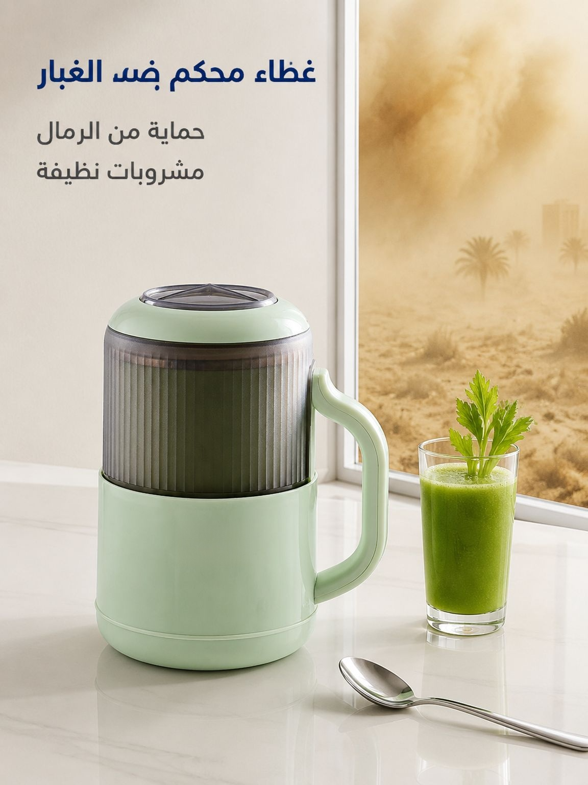 【متعددة الاستخدامات】 مطحنة منزلية لتحضير الأغذية وعصير الفواكه