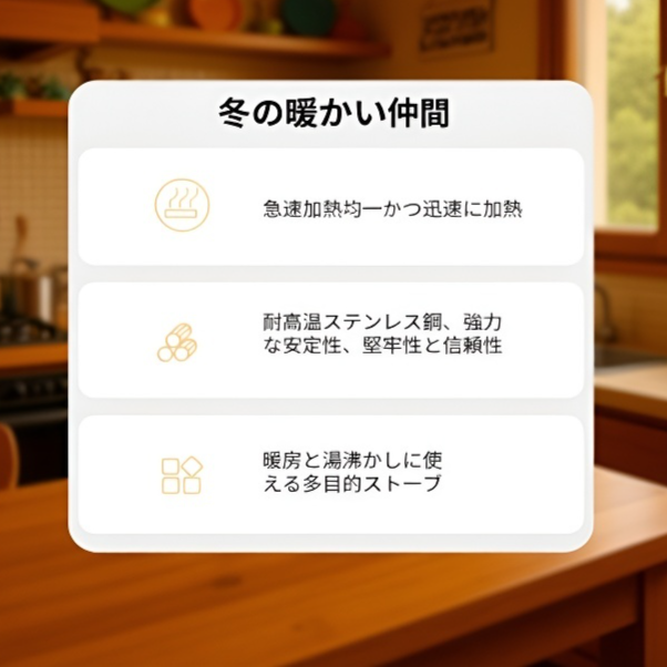 カセットガス式ヒーターの簡単な設置方法