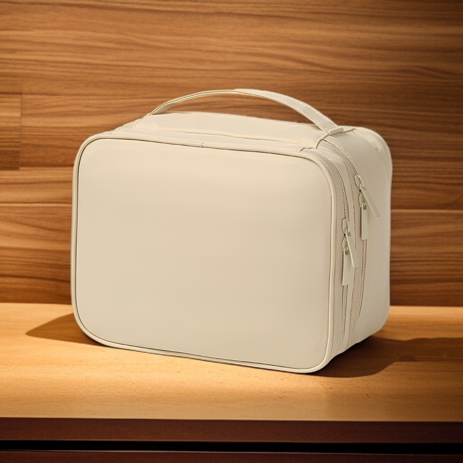 Large capacity waterproof portable makeup storage bag