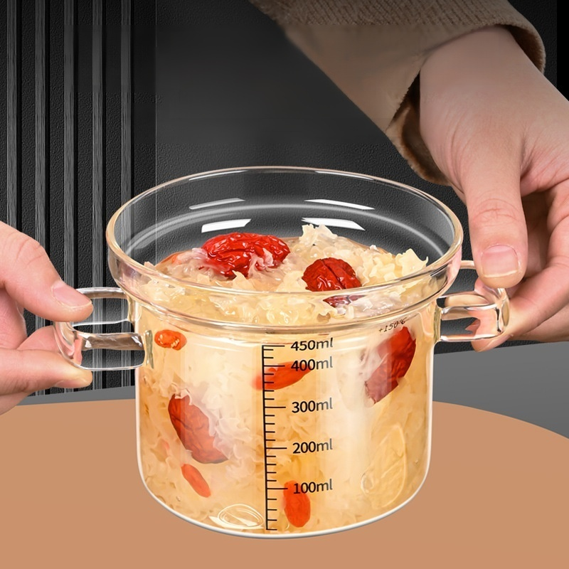 Stew Pot High Borosilicate Glass Stew Soup Pot