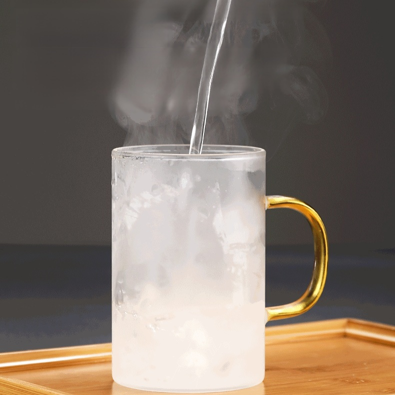 玻璃不鏽鋼過濾茶杯