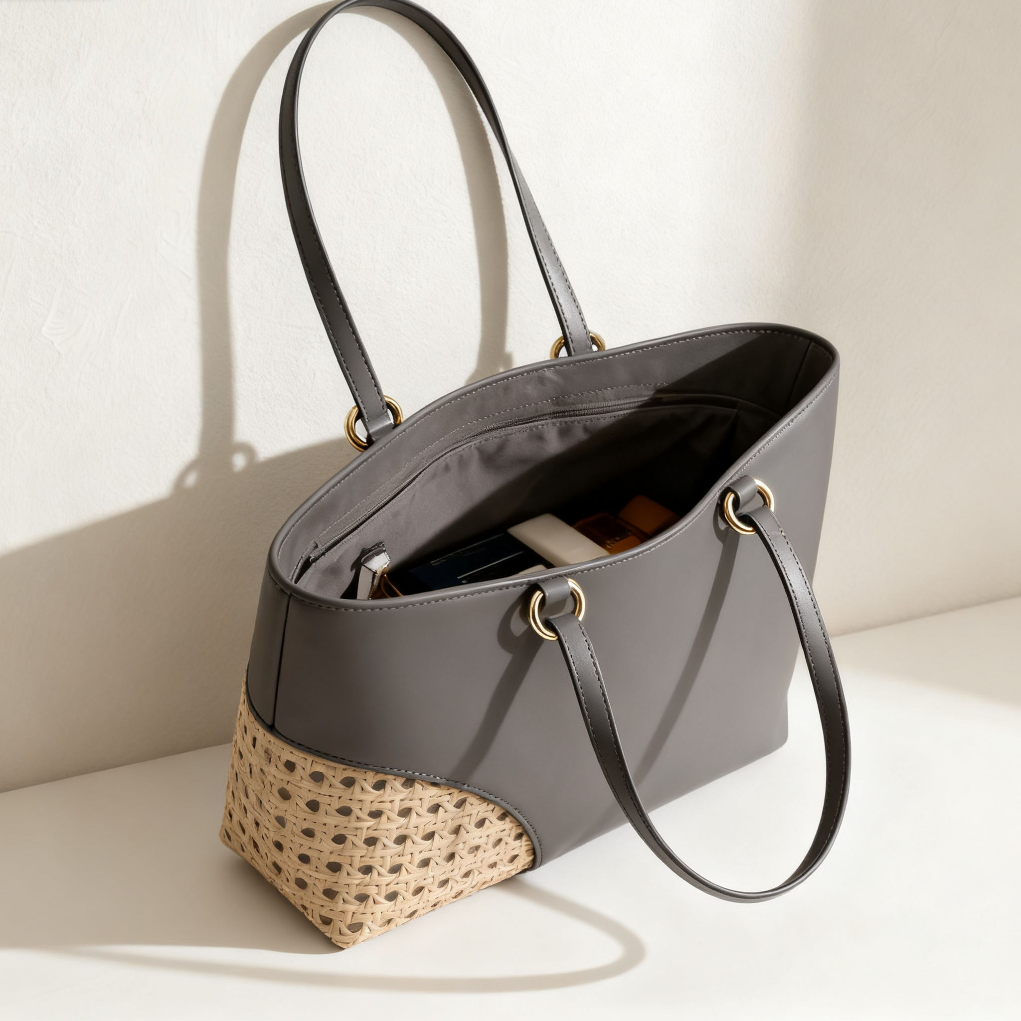 กระเป๋าถือหนังสานแฟชั่นสุดเก๋