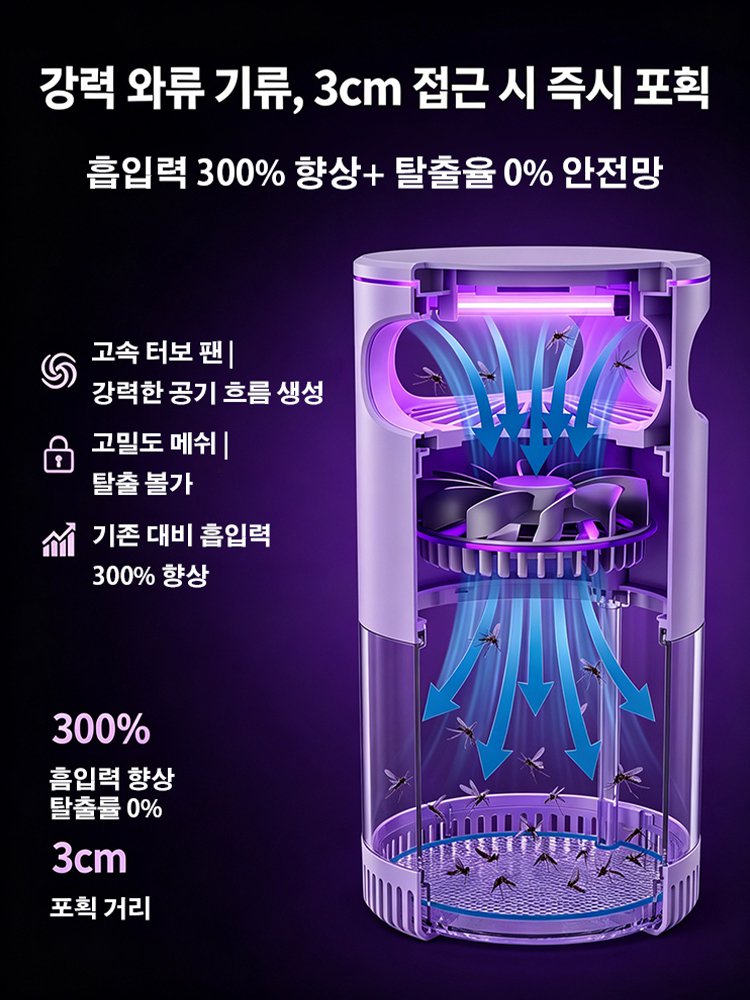 모기 퇴치 램프