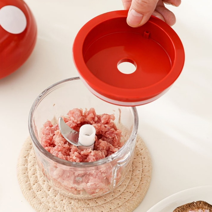 귀여운 미니 전동 다지기 음식 조리용