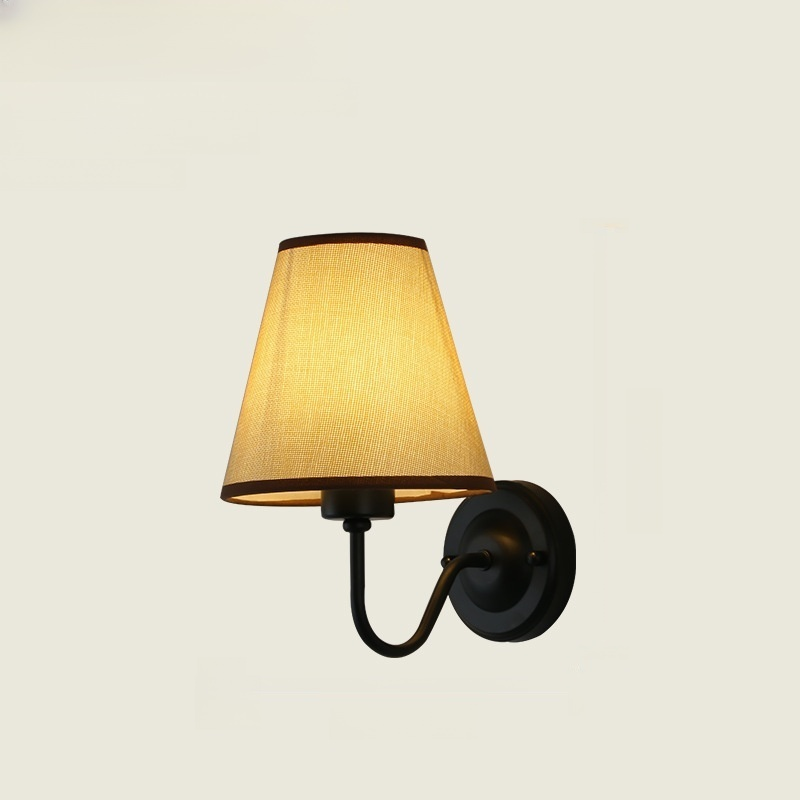 Bedroom bedside wall lamp