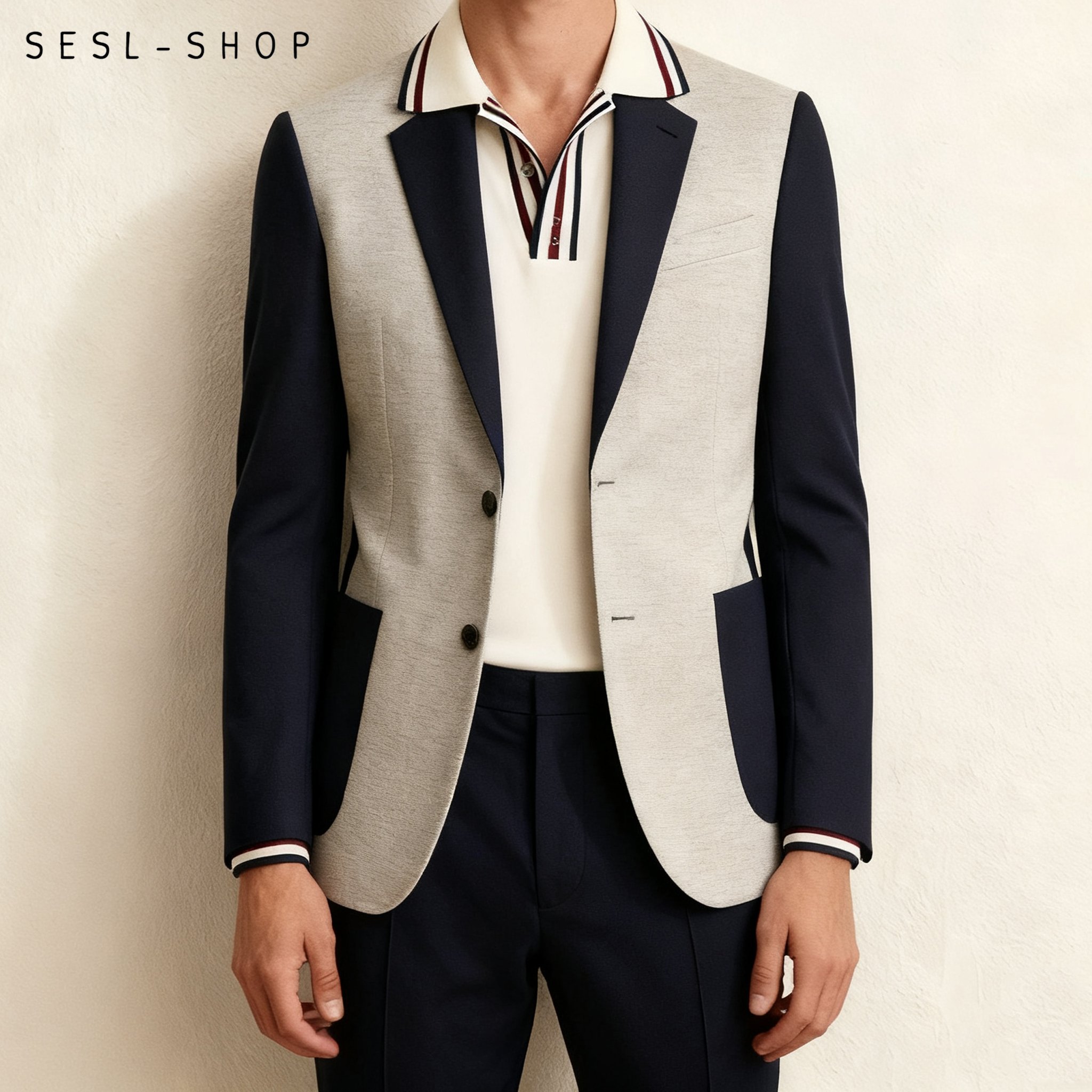 เสื้อสูทผู้ชายสไตล์มินิมอล