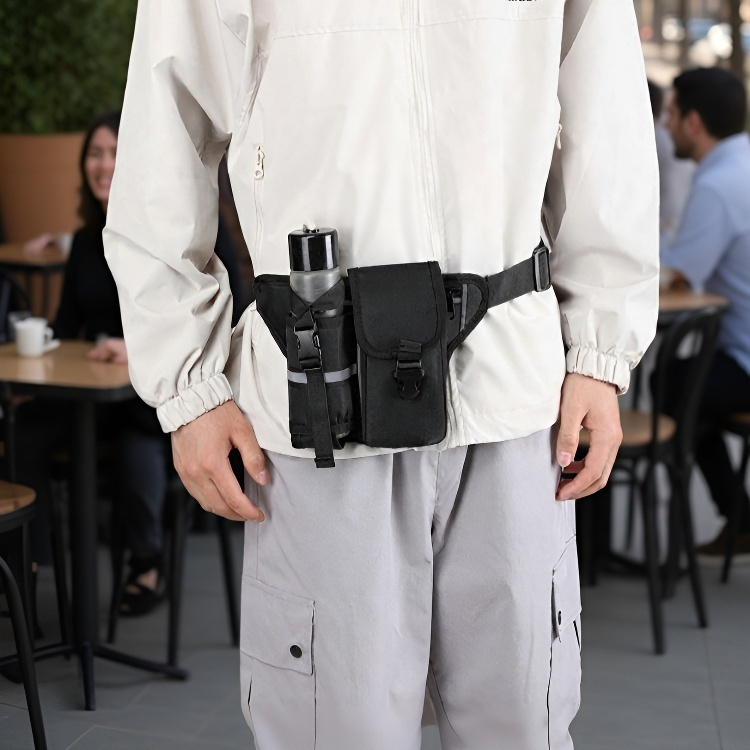 Laufgürtel mit integriertem Flaschenhalter