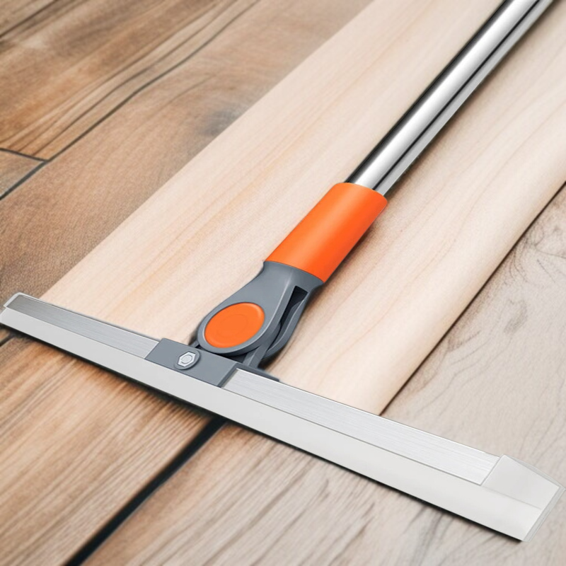 Raclette de sol avec manche long pour le nettoyage