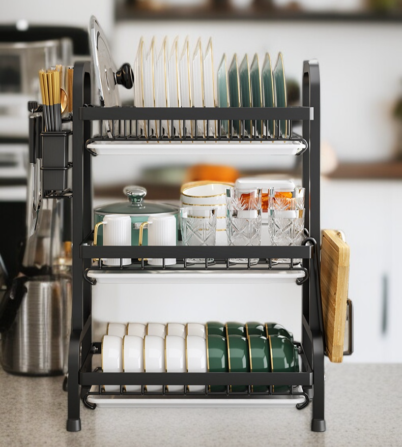 ชั้นวางจานชามใช้งานง่าย