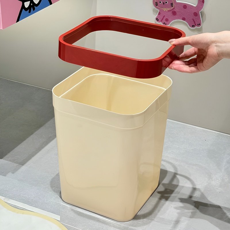 Simple wastebasket for bedroom and kitchen
