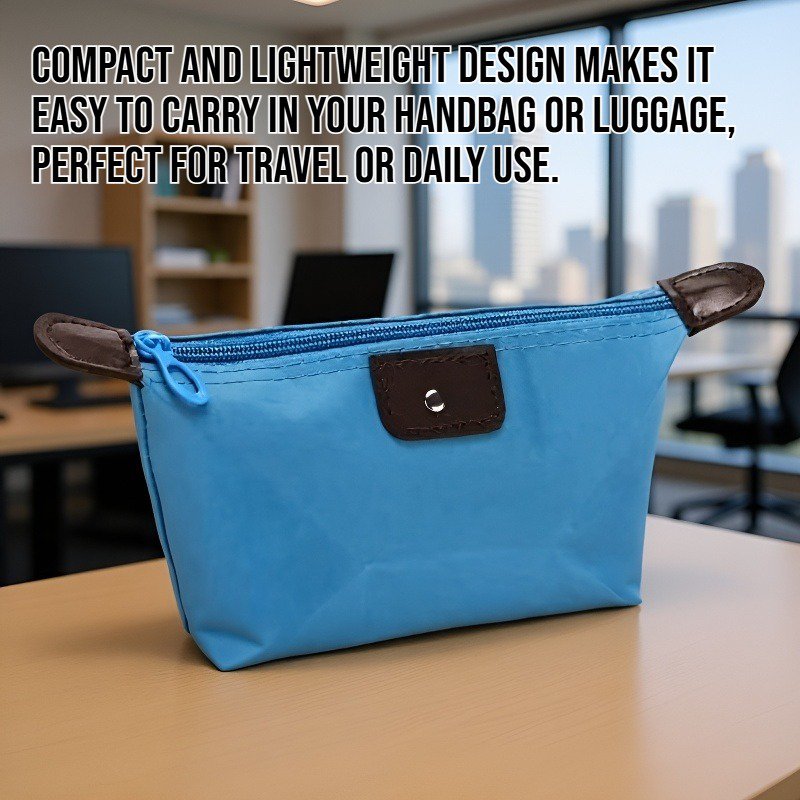 Portable travel small makeup storage bag