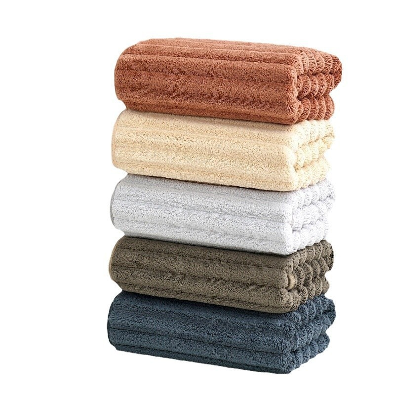 家用珊瑚絨超強吸水浴巾