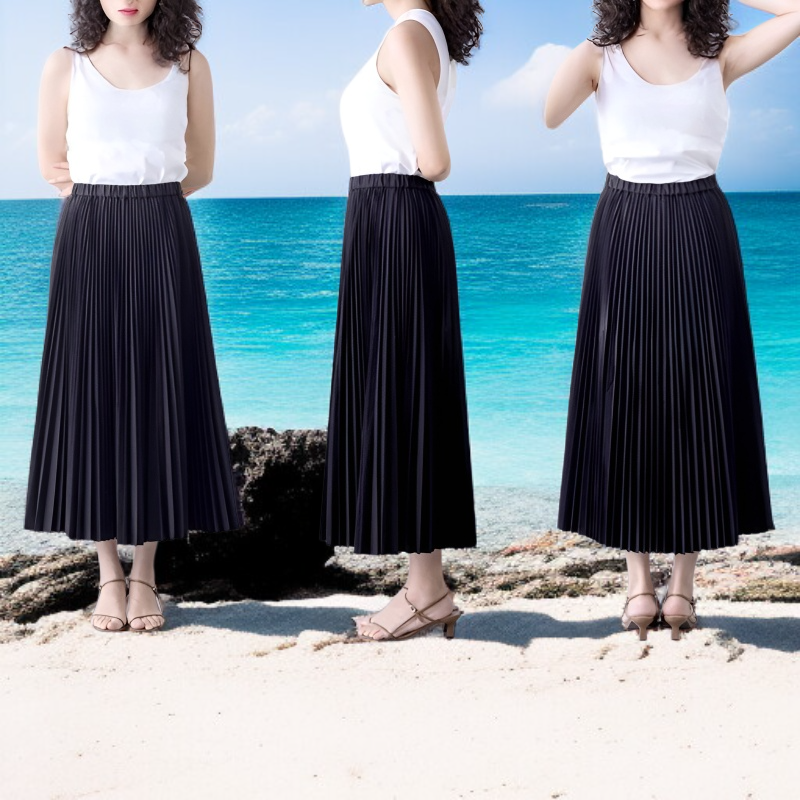 アコーディオンプリーツスカート