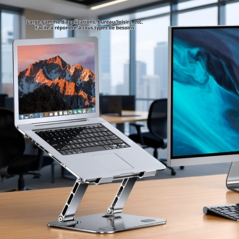 Support d’ordinateur ventilé pour dissipation de chaleur