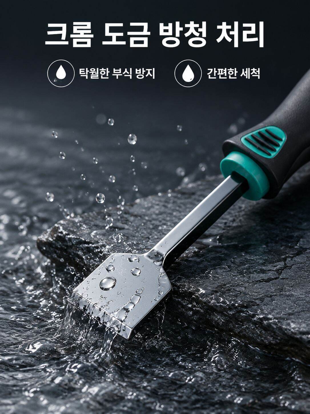 자동차 수리용 고경도 크롬바나듐 강 스크레이퍼
