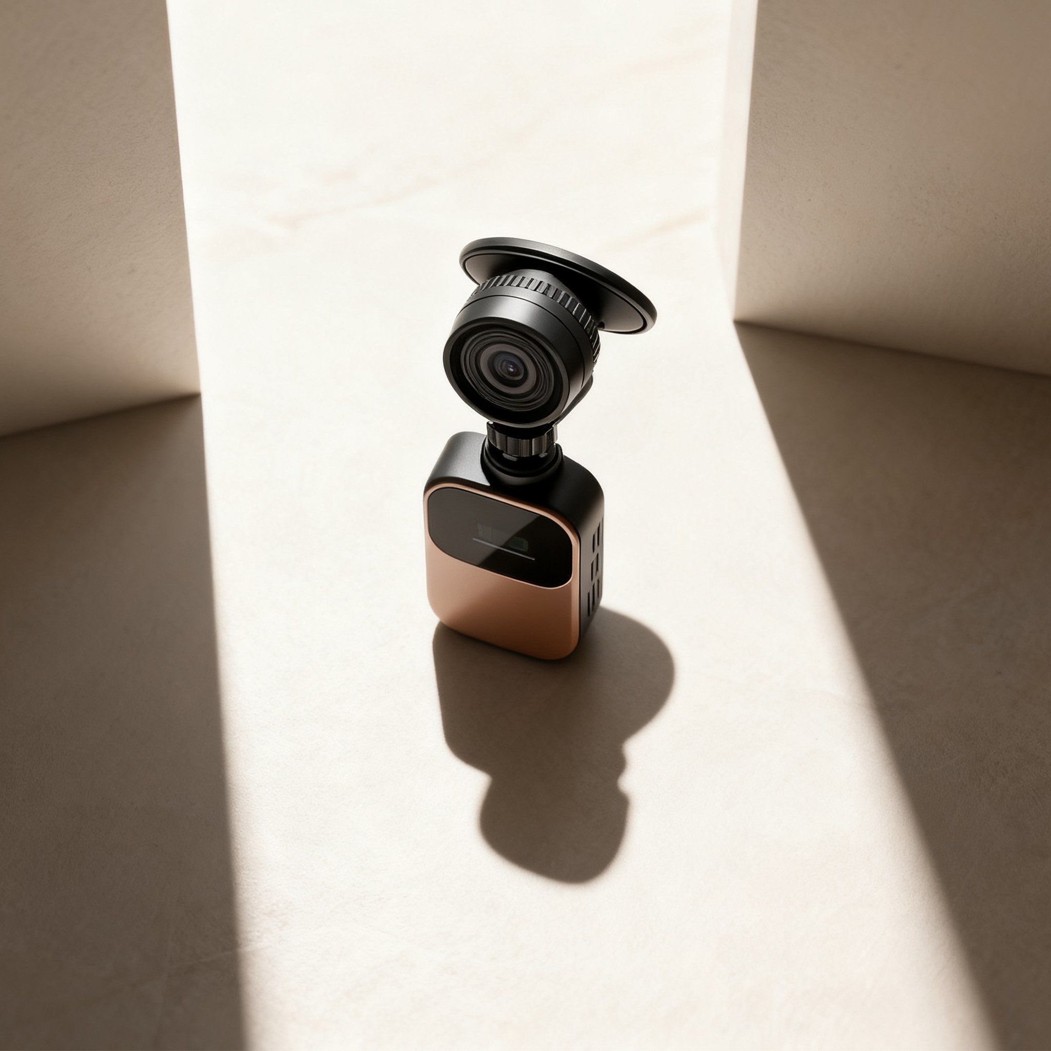 広角レンズ搭載ドライブレコーダーの設置例