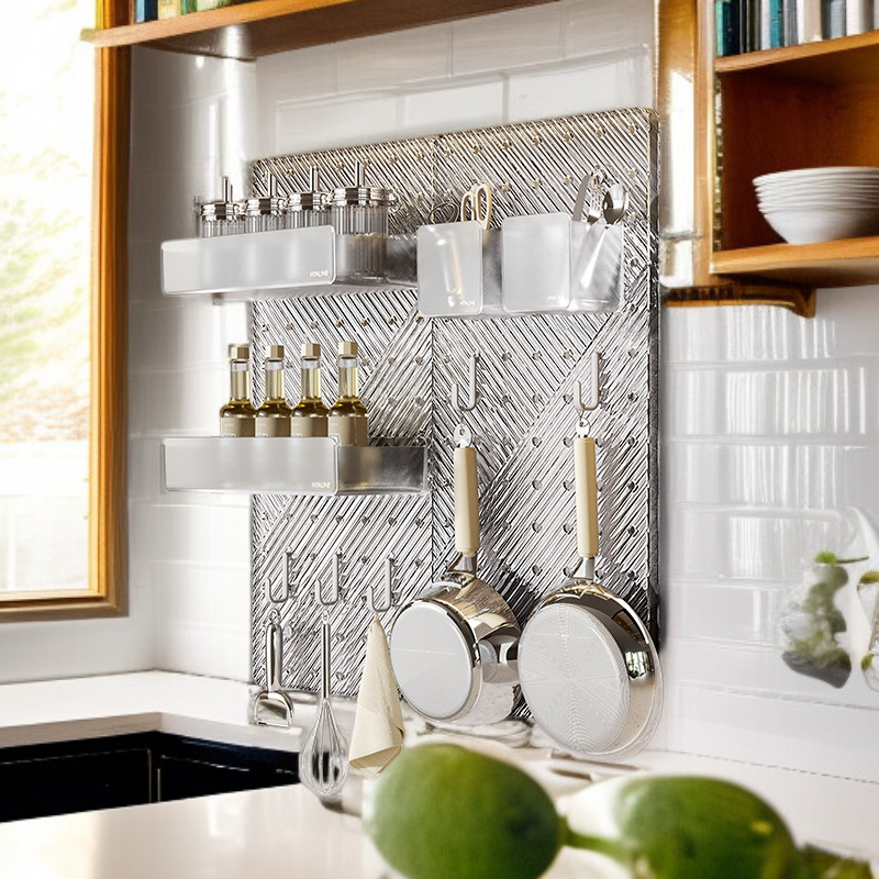 رف تخزين متعدد الوظائف للجدران المنزلية