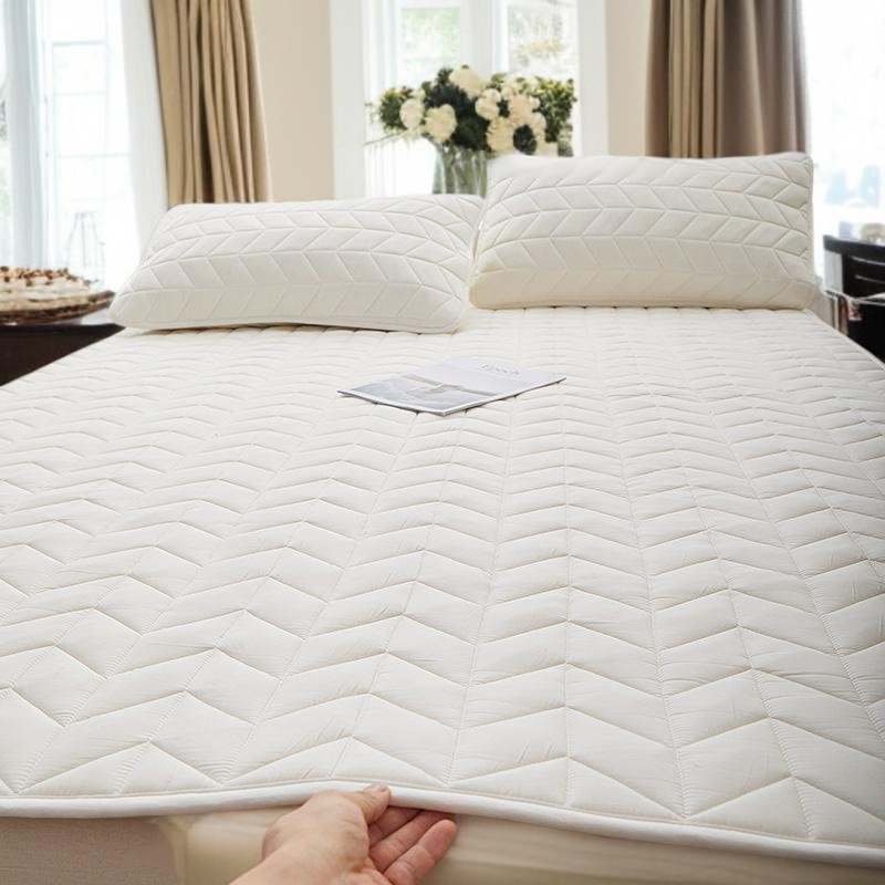 면 전체 매트리스 쿠션 가정용 침실 싱글 항균 요 미끄럼 방지 매트리스 순면 얇은 매트 접이식