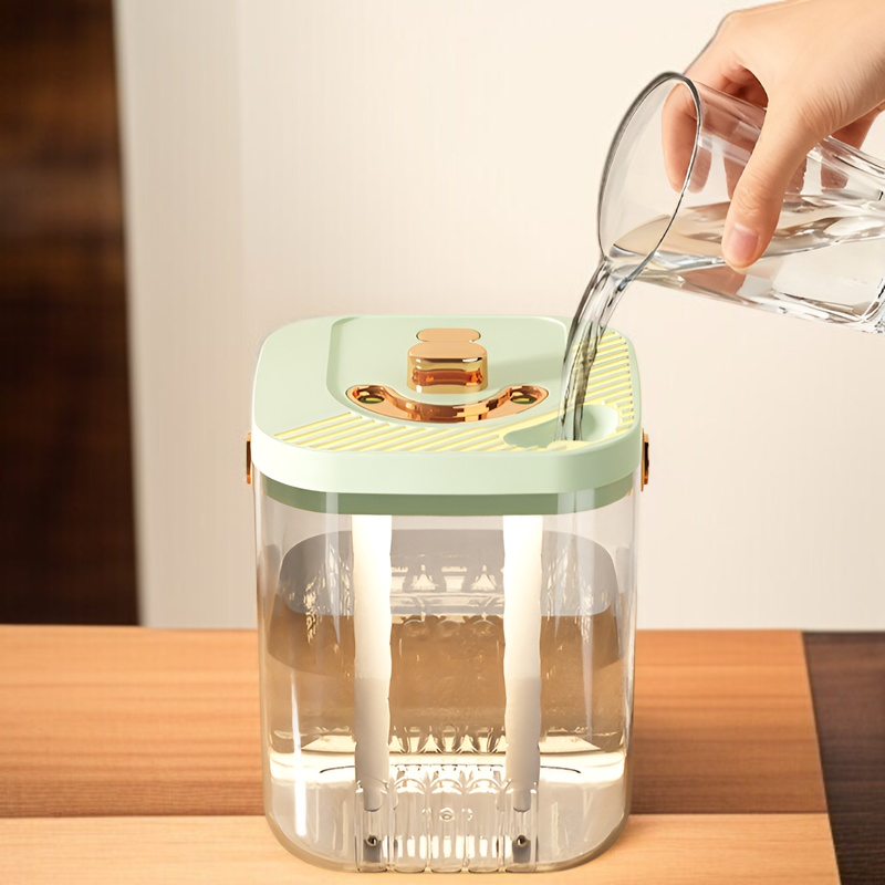 가정용 임산부 침실 소형 공기 청정 투명 무음 항습 가습기