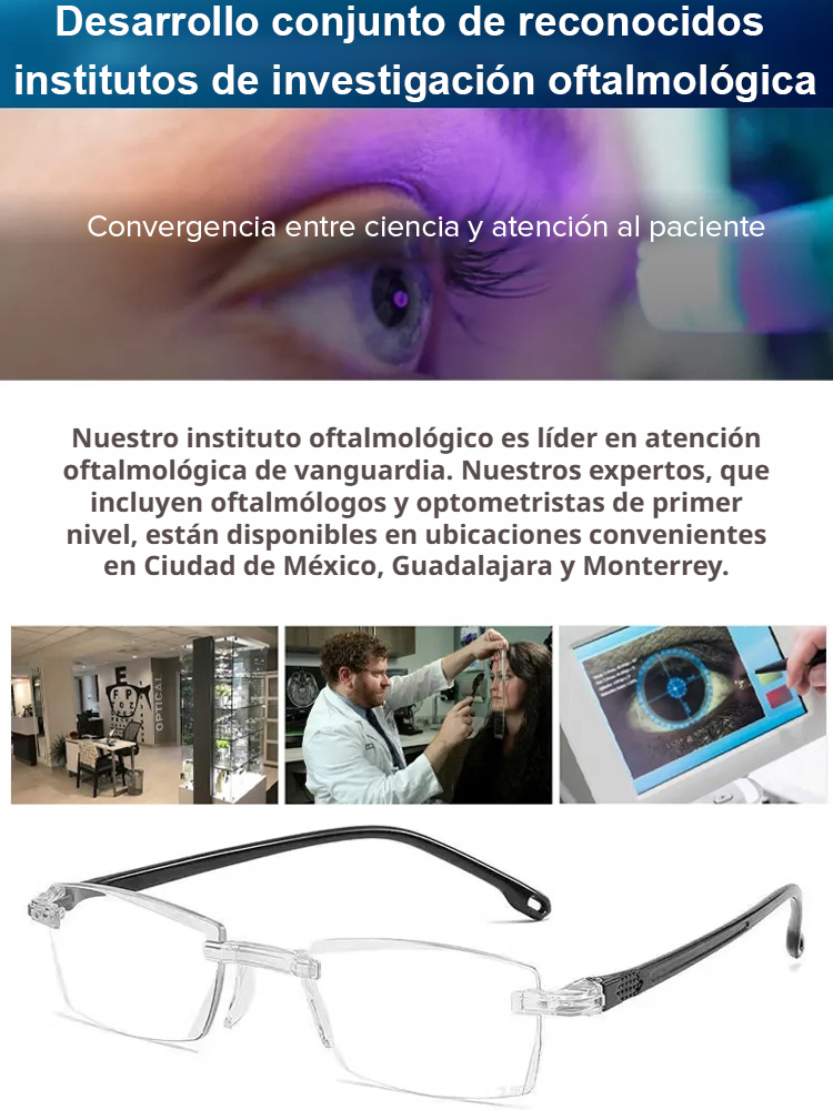  ¡Lentes que se adaptan a ti!  Con autoenfoque y filtro azul por solo dos hamburguesas